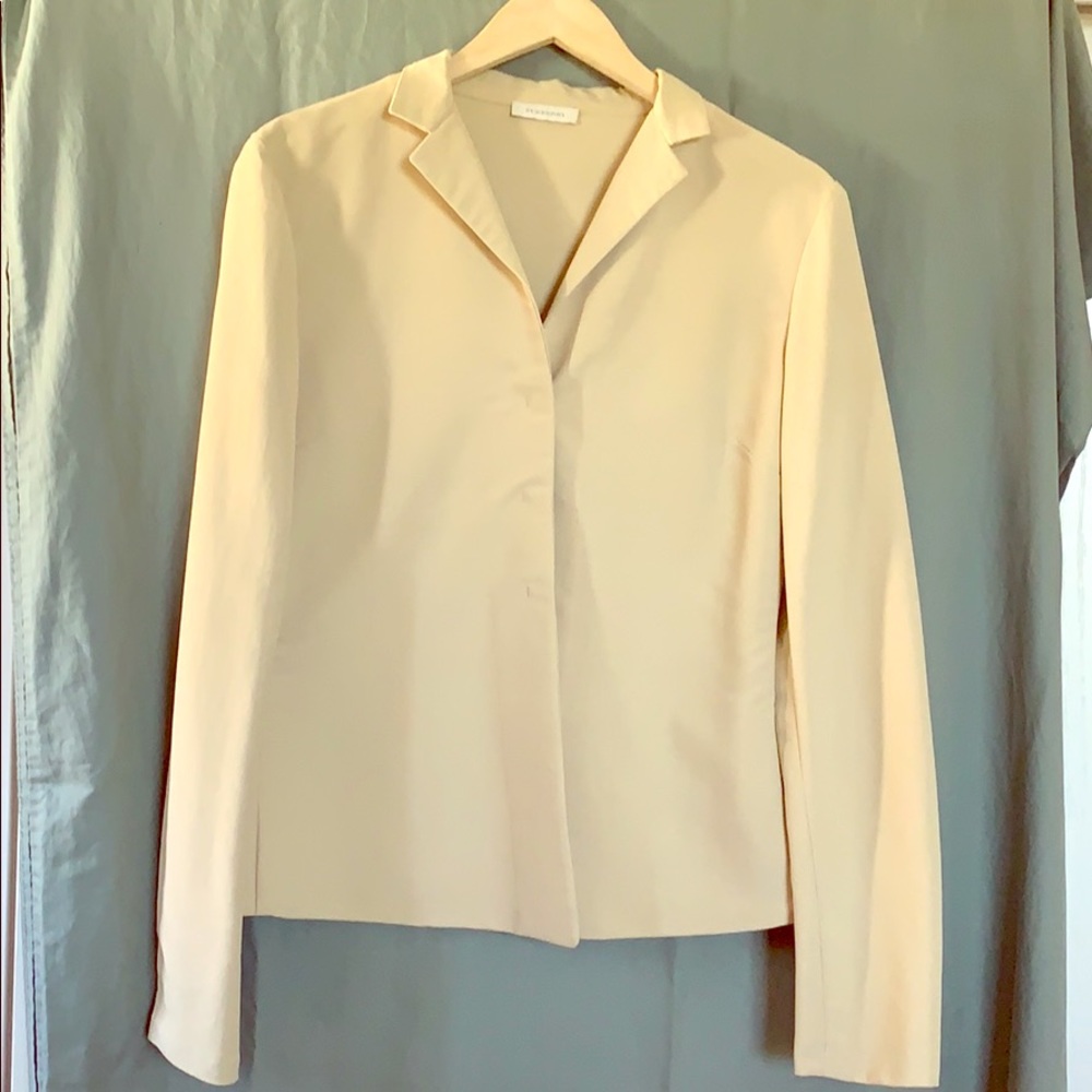 Burberry cream-colored jacket